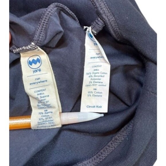 Janji Top Lot Circuit Knit Sweatshirt Summit Run T shirt Men's Size Large Hiking - Picture 4 of 11